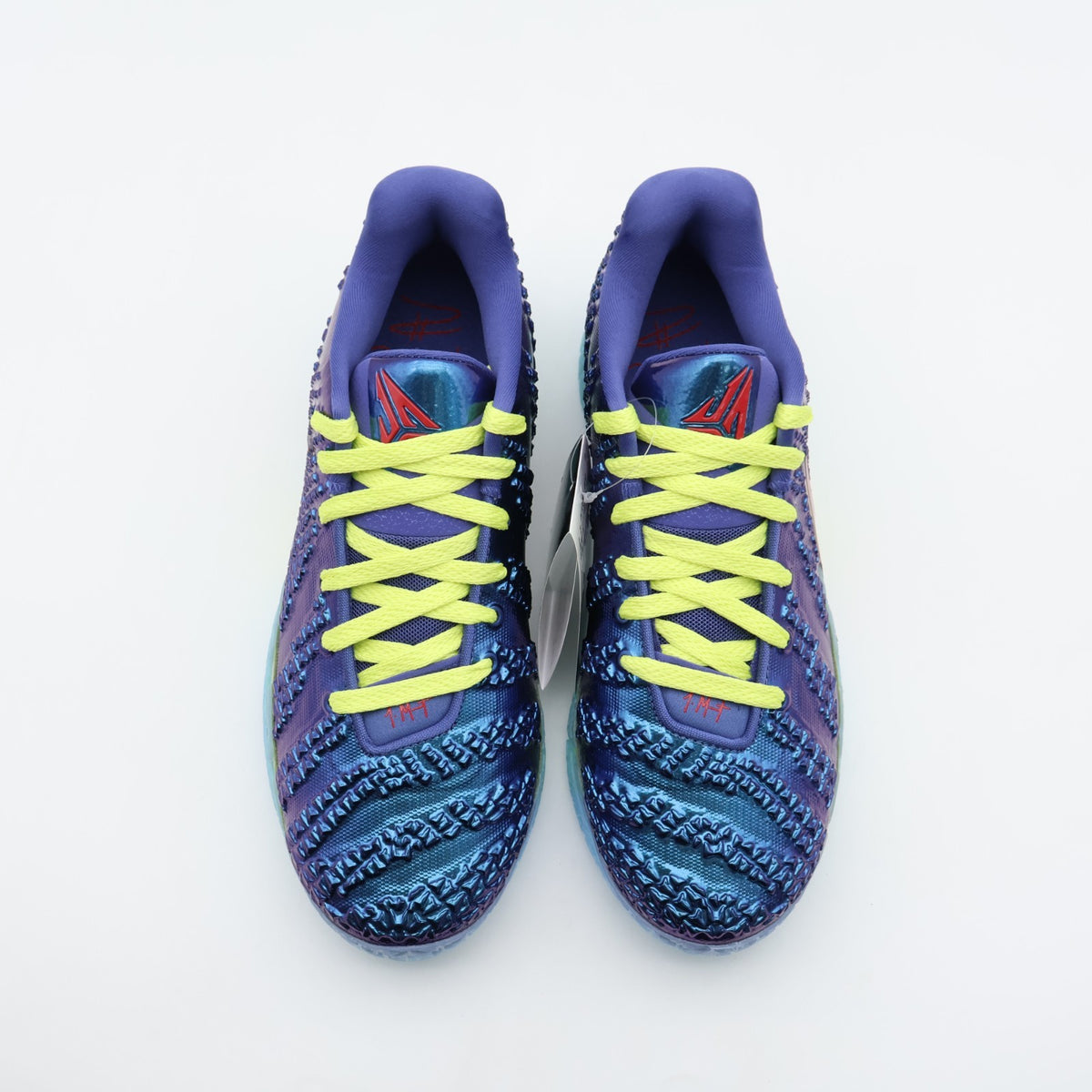 IH1099-400 Nike Ja 3 Uncle Phil EP Blue Chill Fire Red Citron Legend (Men's)