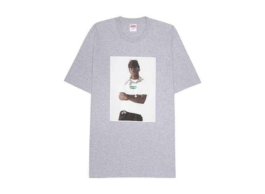 Supreme Tyler, The Creator Tee Heather Grey
