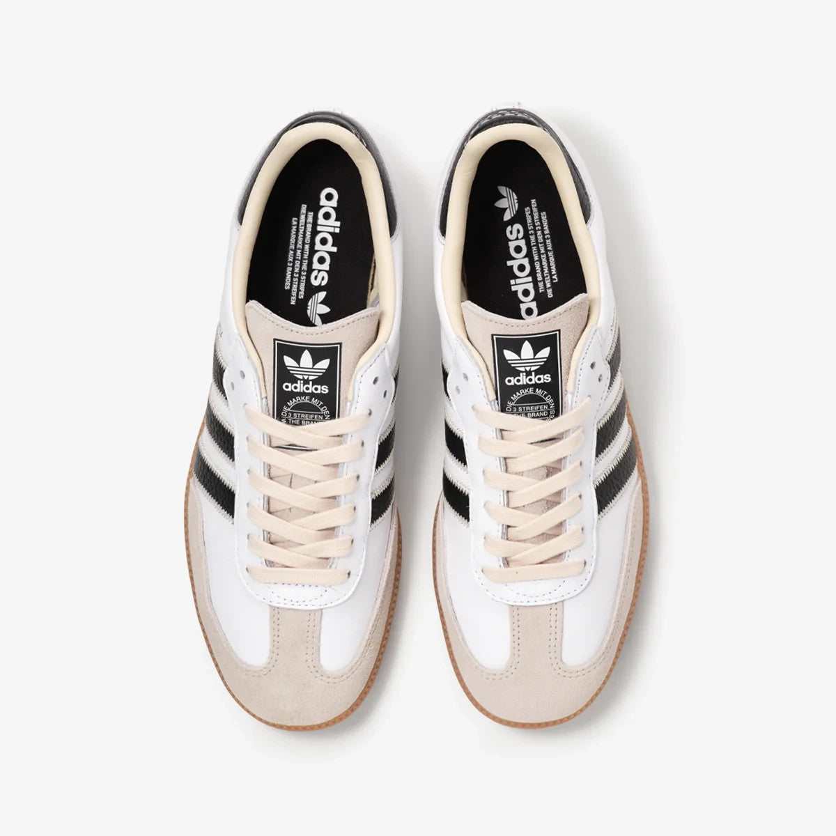 KK2275 adidas Samba OG "Footwear White/Core Black" (Men's)