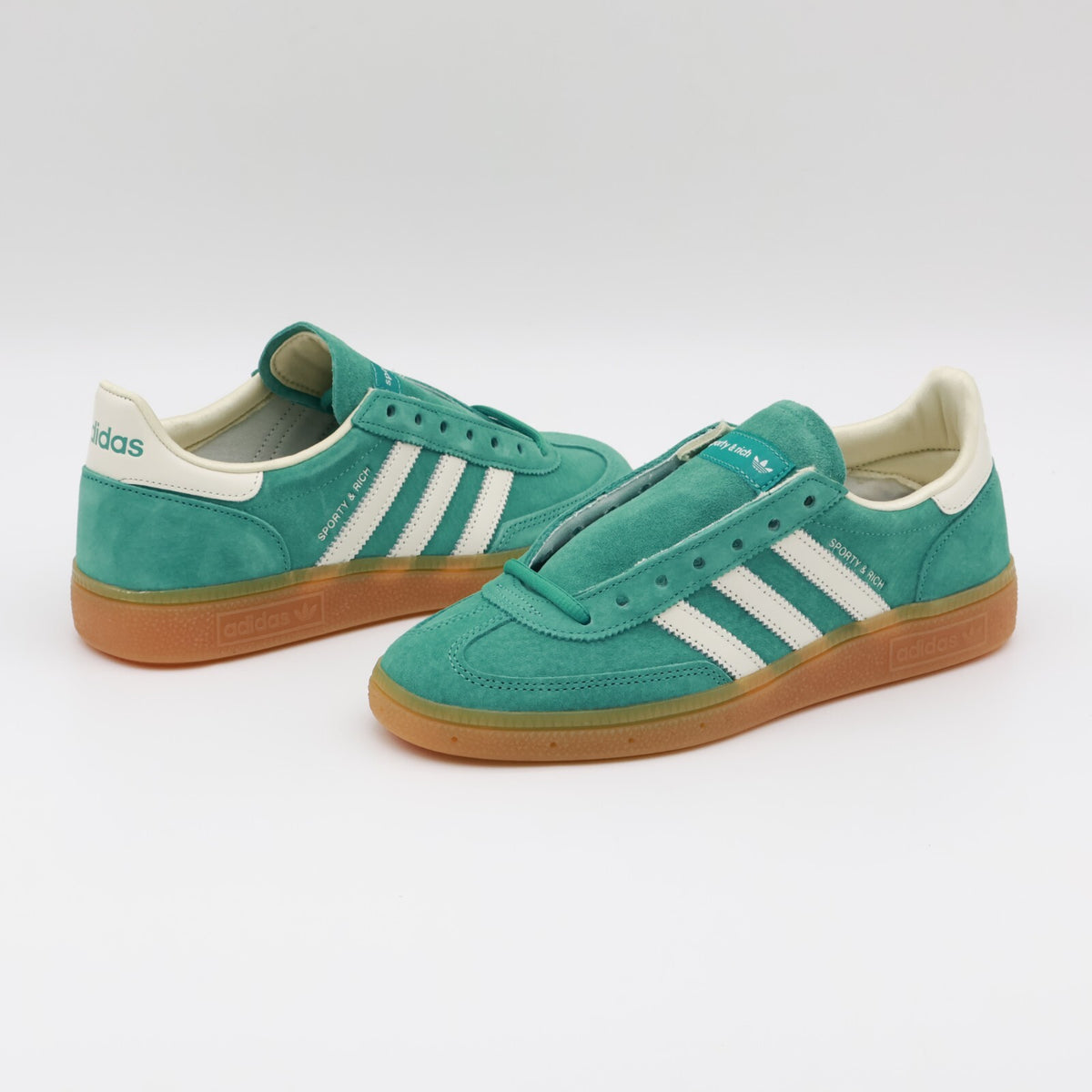 IH2148 Sporty & Rich adidas Handball Spezial Pantone Core White (Men's)