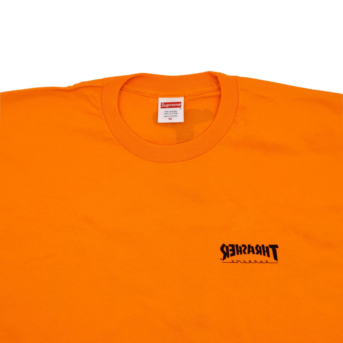 Supreme Thrasher Cross Tee Orange
