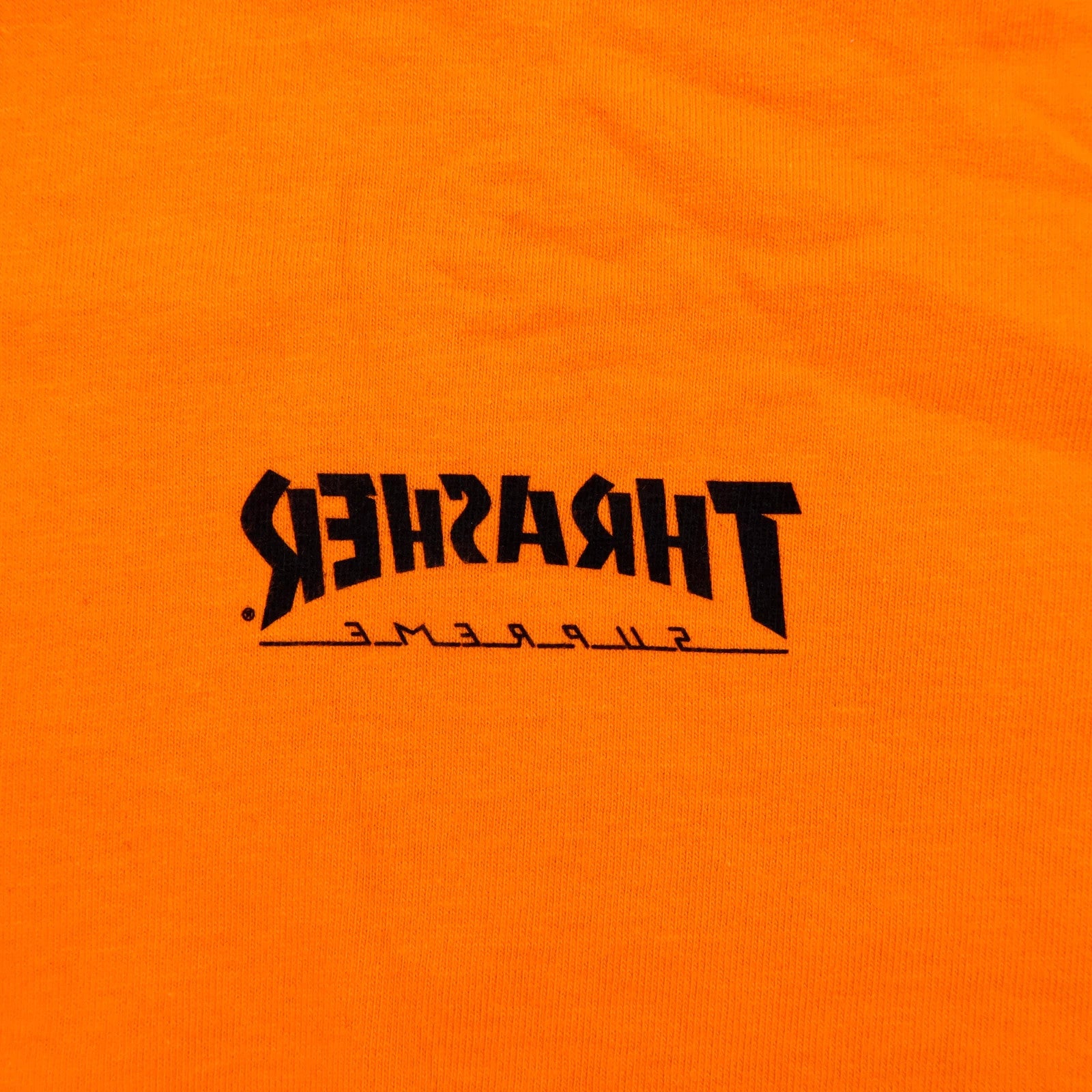 Supreme Thrasher Cross Tee Orange
