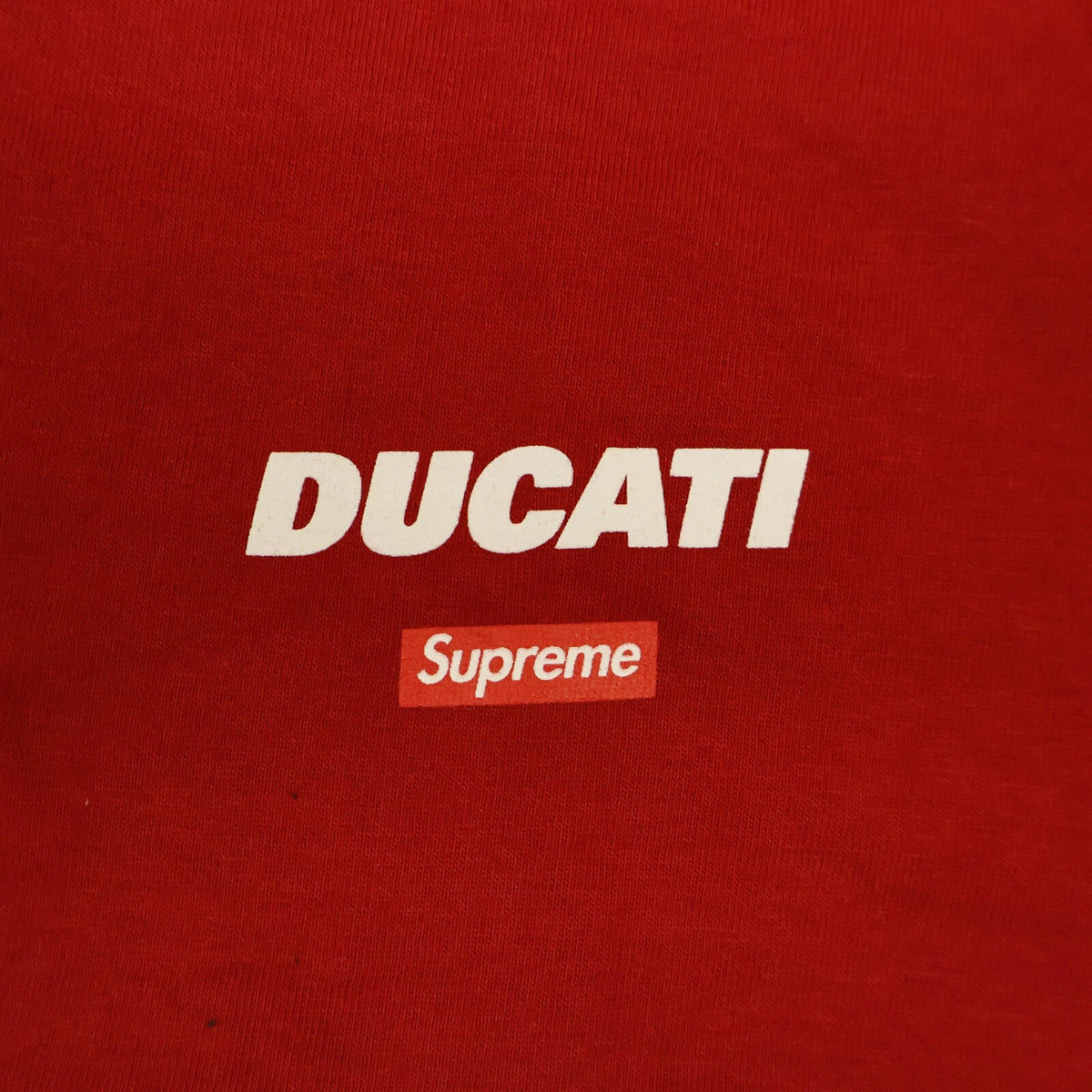 Supreme Ducati Logos Tee Red