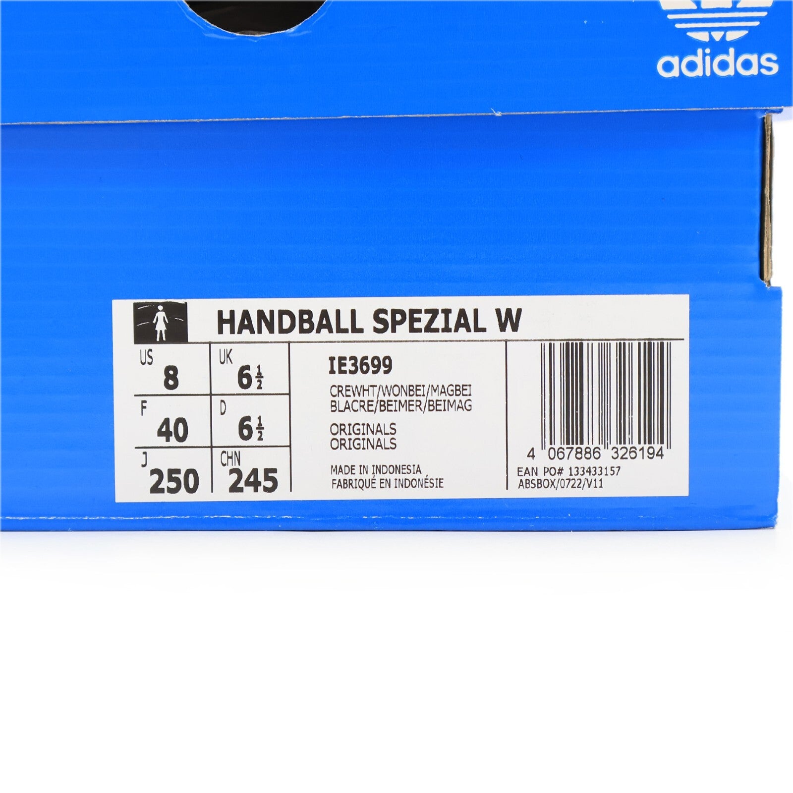 IE3699 adidas Originals Handball Spezial Cream Wonder Beige Magic (Women's)
