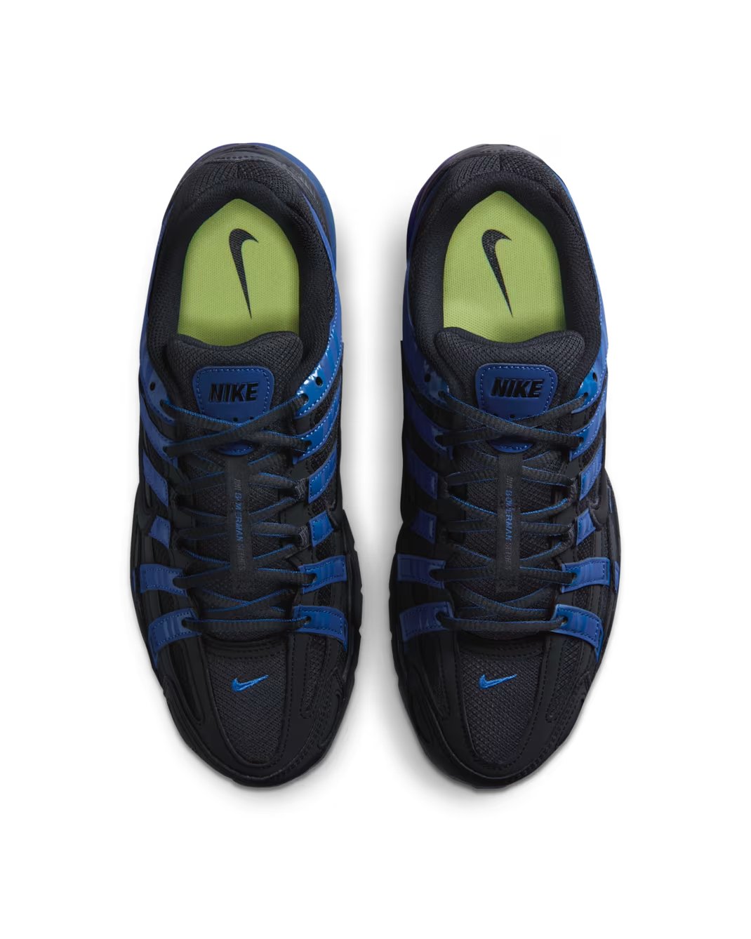 HV6904-401 Nike P-6000 SE Court Blue Anthracite Light Lemon Twist Black (Men's)