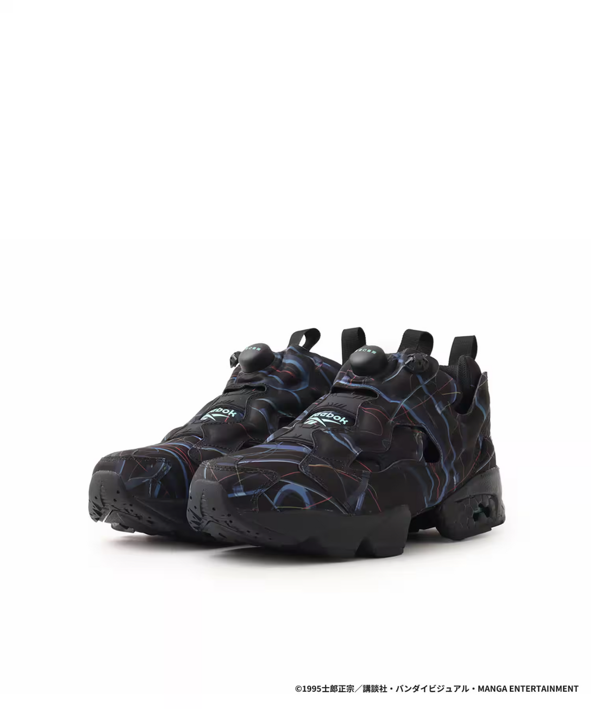 100249524 atmos Ghost in the Shell Ã Reebok Instapump Fury 94 Black (Men's)