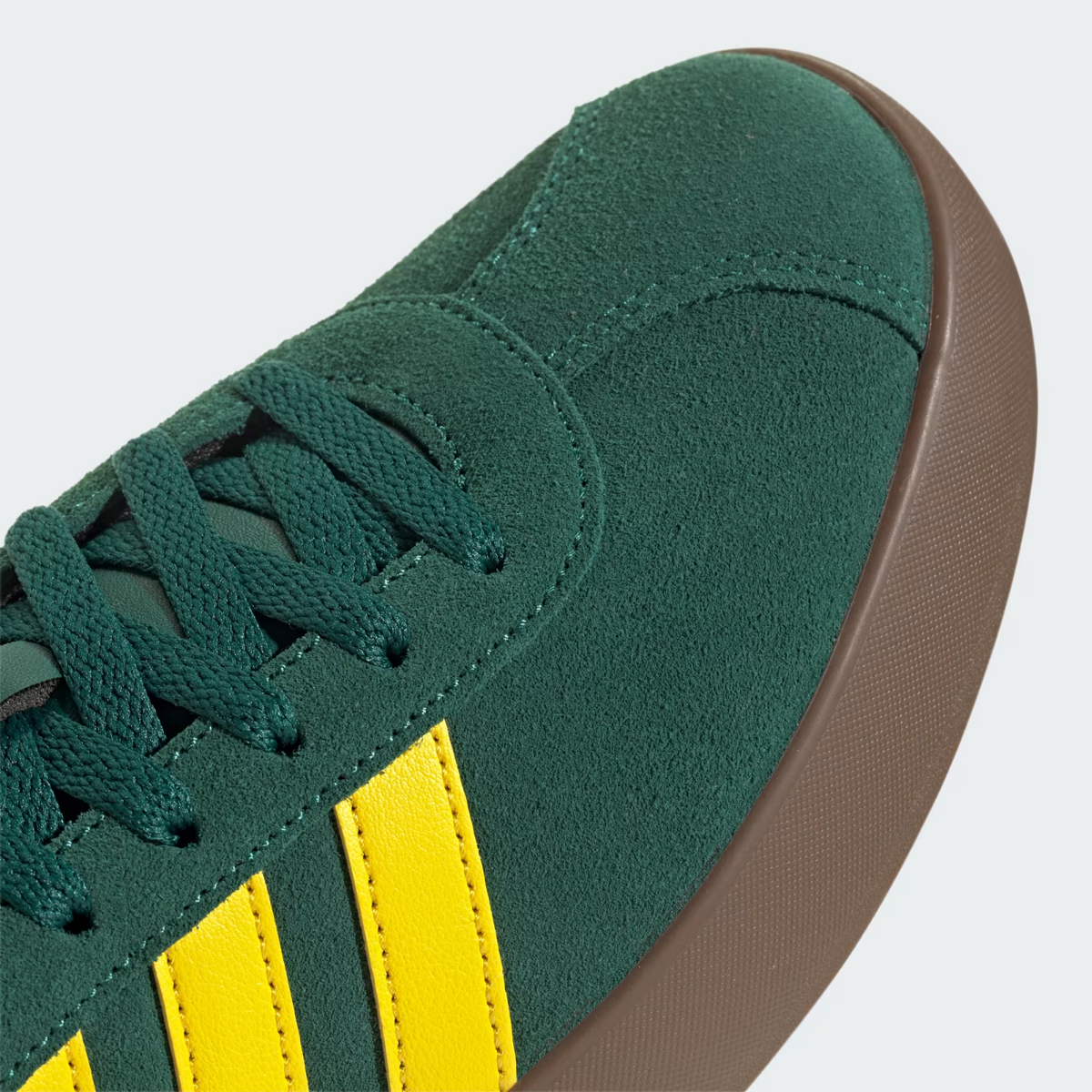 JP7535 adidas VL Court 3.0 Collegiate Green Yellow Gold Metallic (Men's)