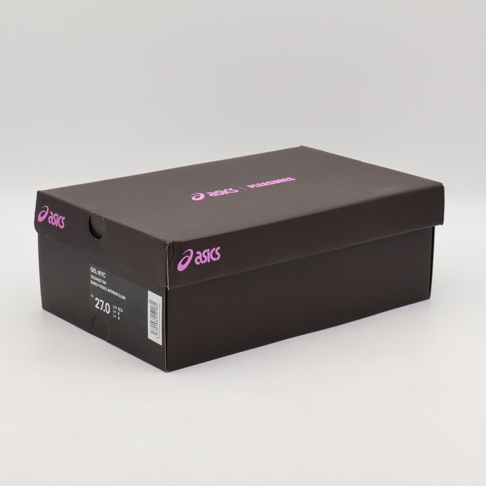 1203A622-700 PLEASURES Asics Gel-NYC Pink Brown Yellow (Men's)