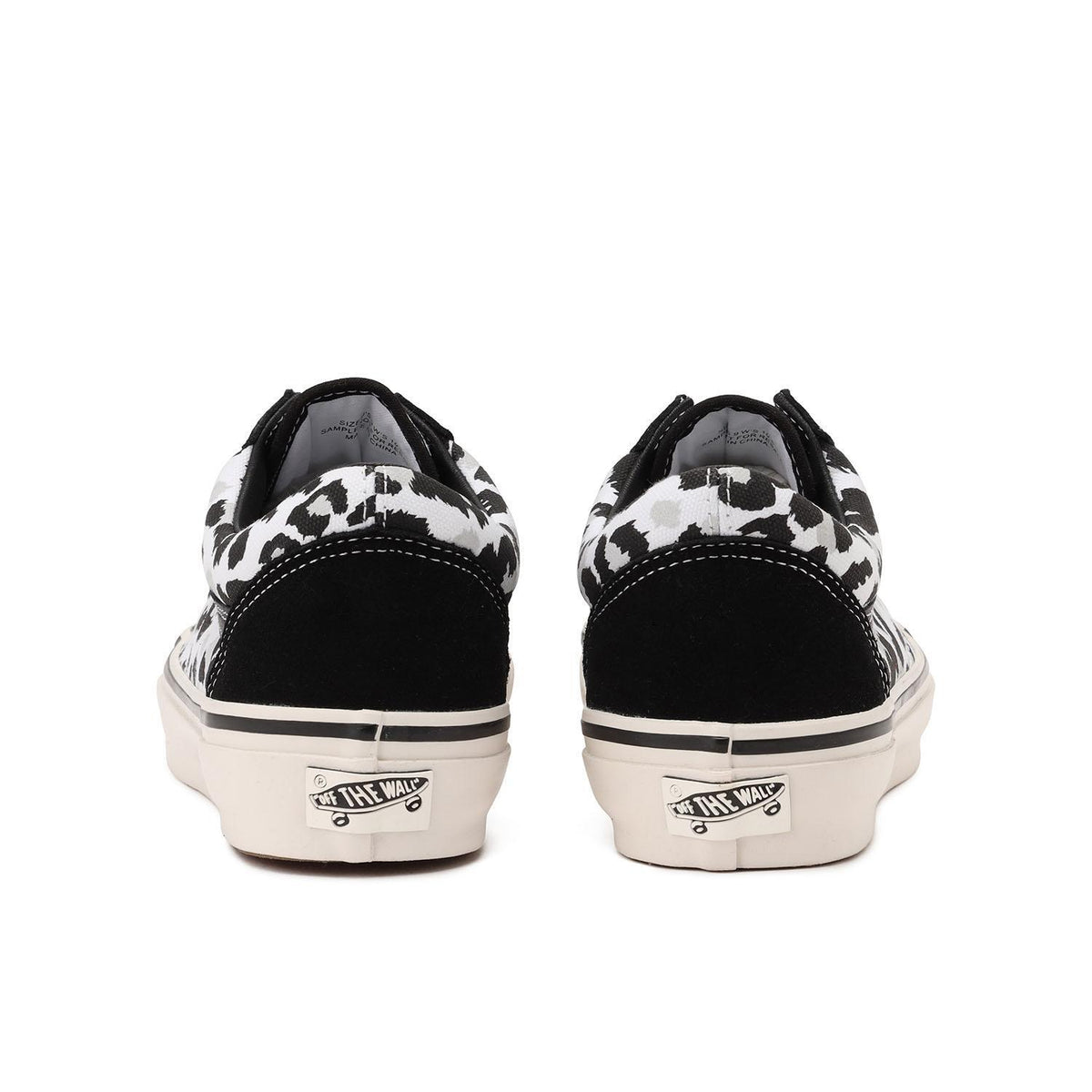 VN000D56BA2 Vans Premium Old Skool Leopard Black White (Men's)
