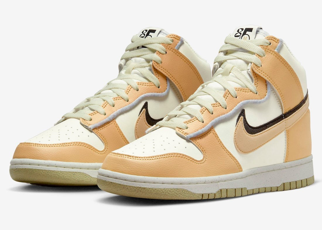 DO9775-200  Nike Dunk High Retro SE 85 Beige (Men's)