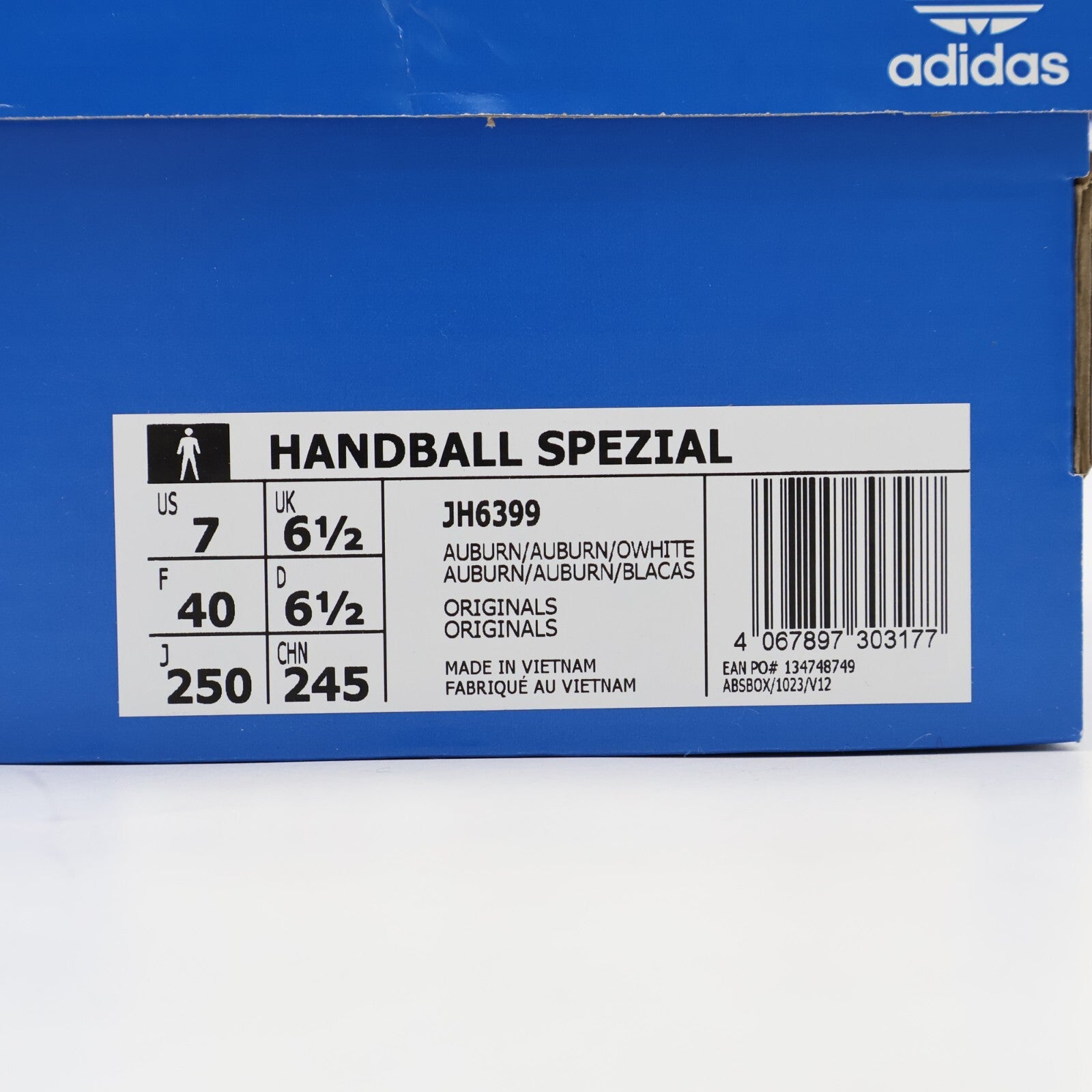 JH6399 adidas Originals Handball Spezial Auburn Off White (Men's)