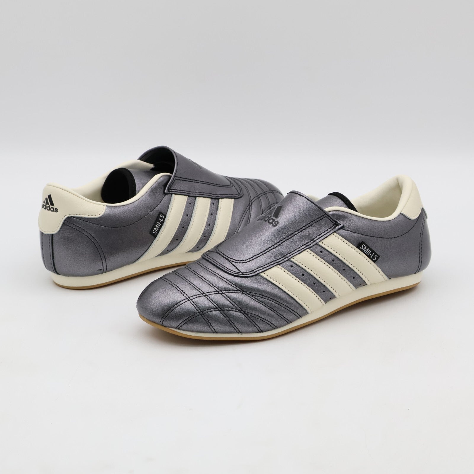 JS4465 adidas Originals Taekwondo Core Black Silver Metallic Gum (Women's)