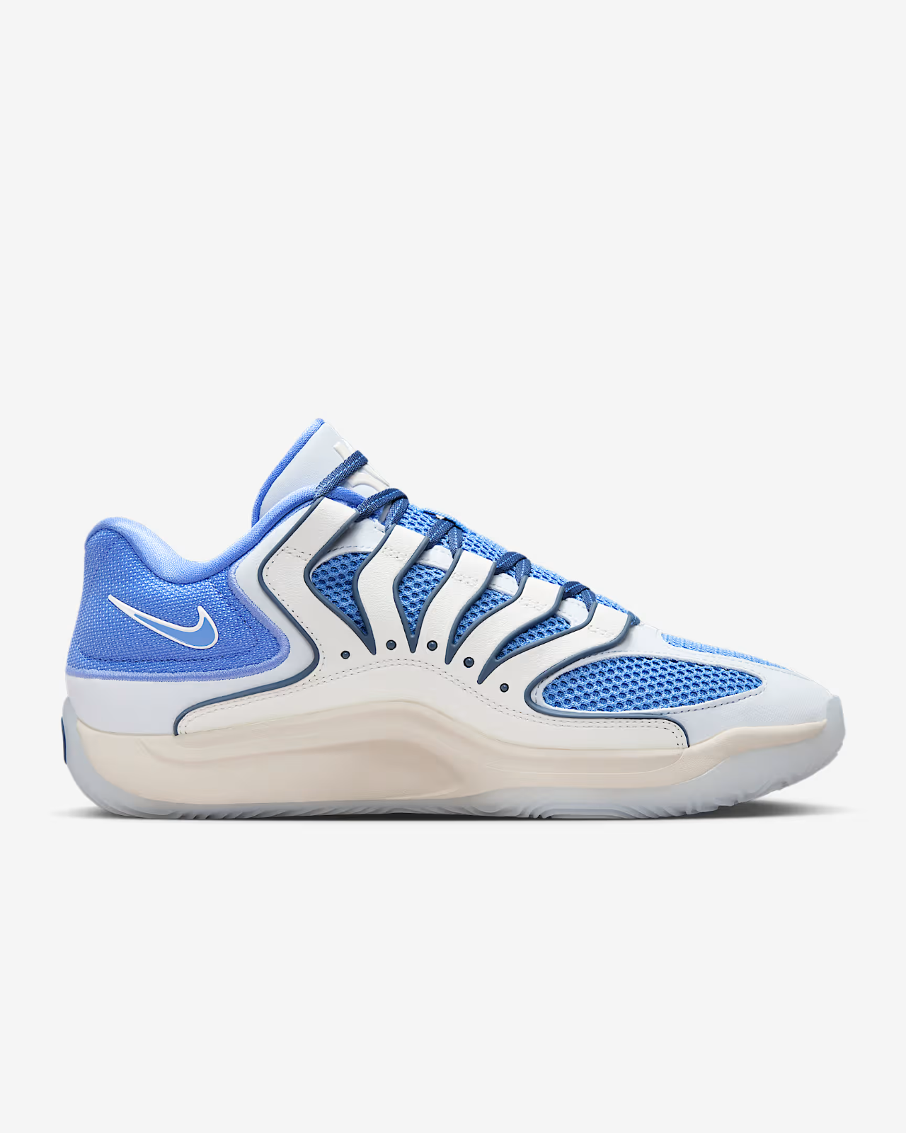 HV1991-401 Nike KD18 Royal Pulse Football Grey Coconut Milk Sail (Men's)