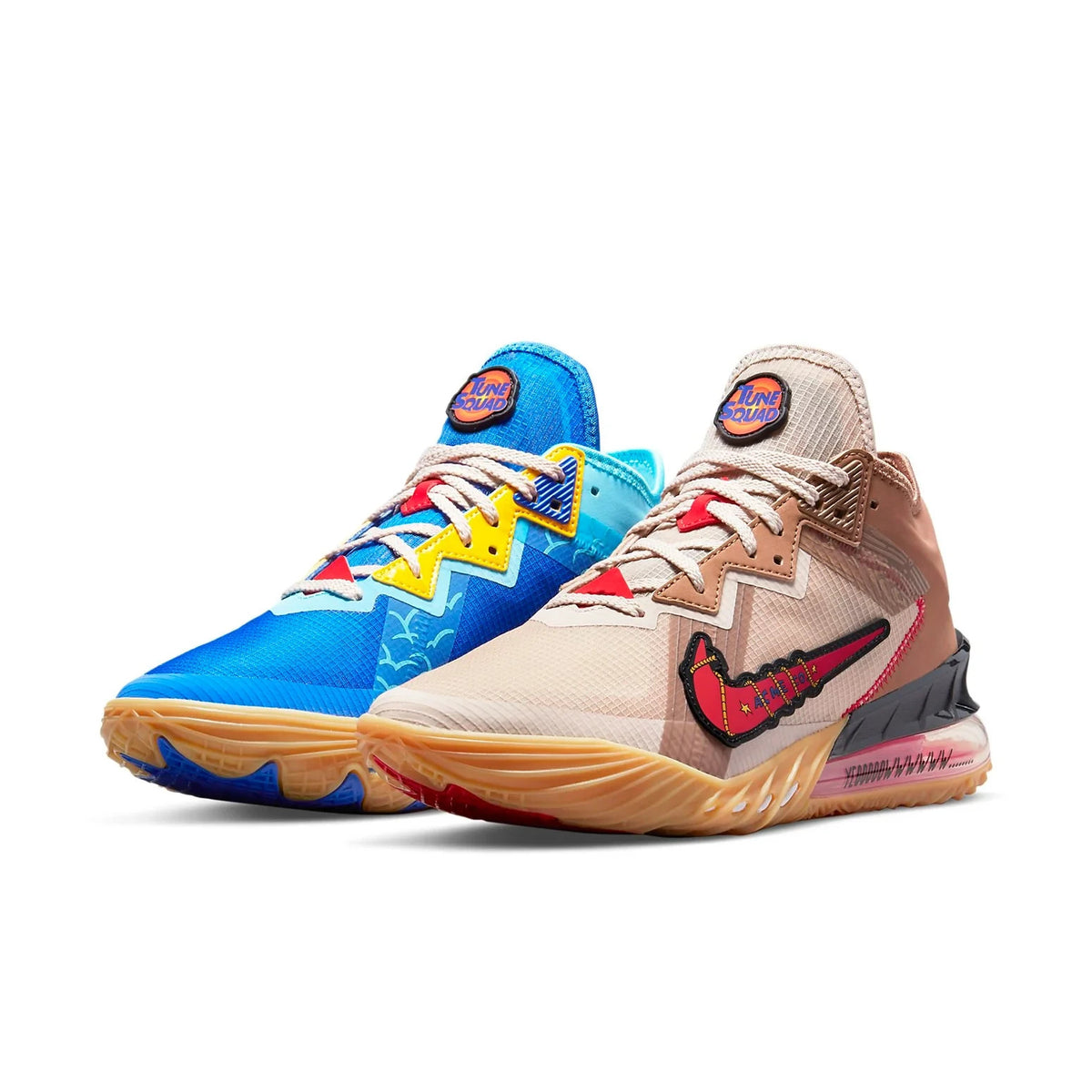 CV7562-401 SPACE PLAYERS Ã NIKE LEBRON 18 LOW "WILE E. Ã ROADRUNNER" (Men's)