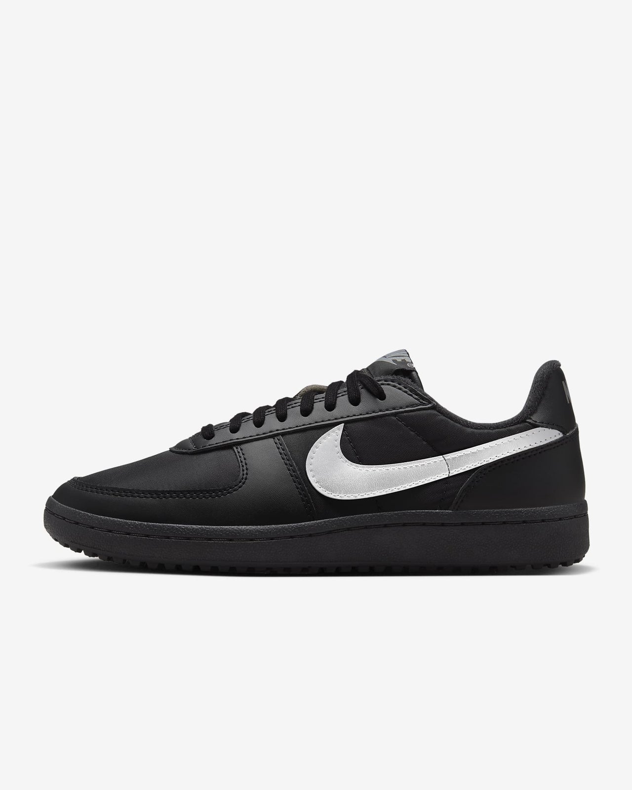FZ5593-001 Nike Field General Black Black Metallic Silver (Women's)