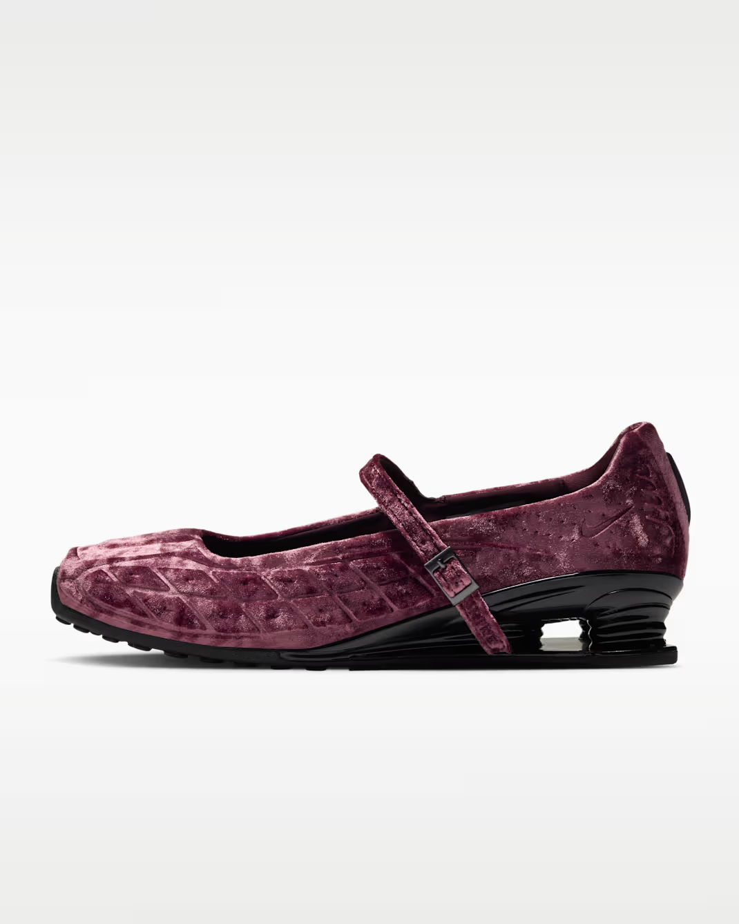 IR8667-600 Nike Shox Z Calistra Velvet "Burgundy Crush/Black" (Women's)