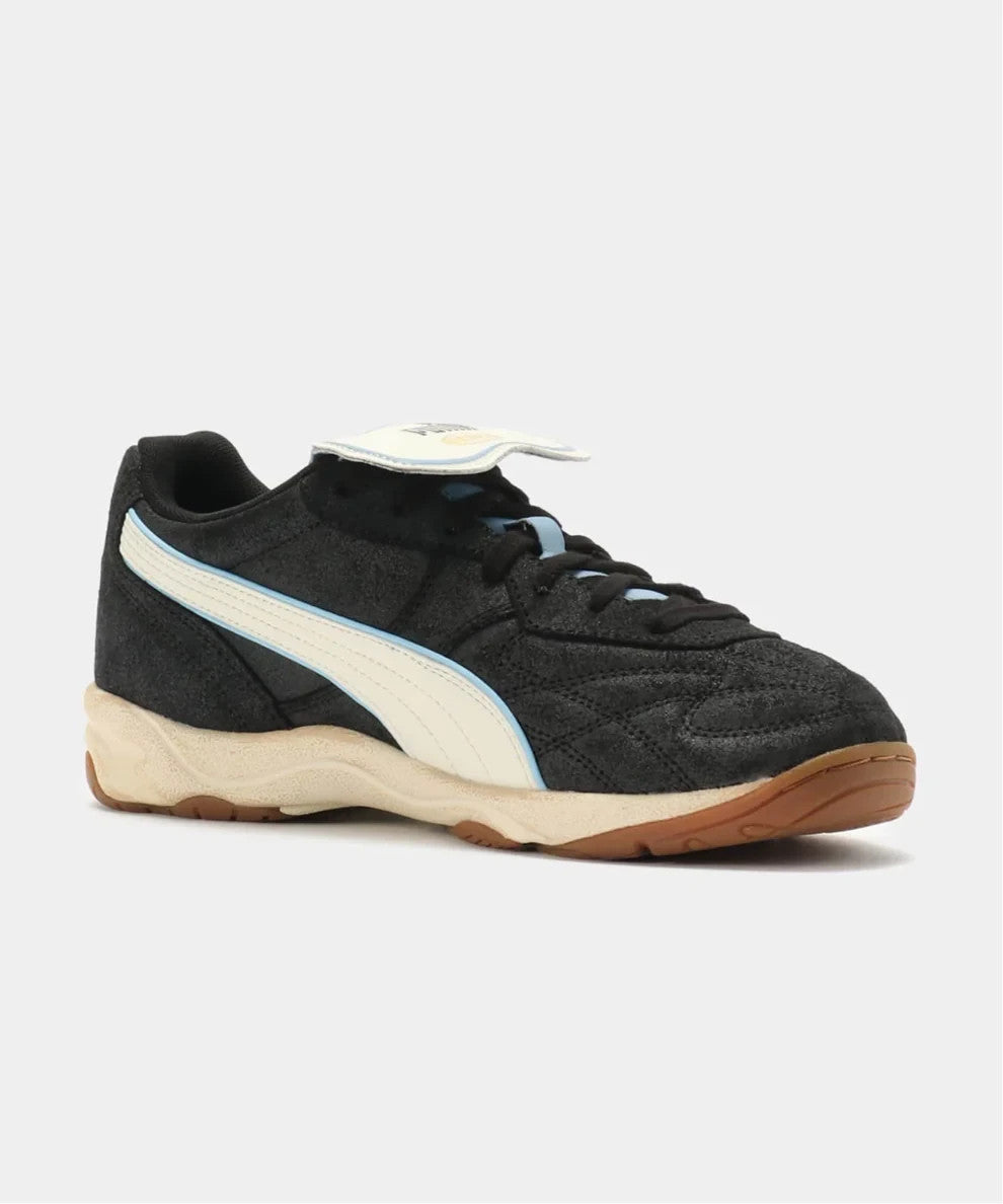403628-01 Puma King Indoor Black White (Men's)