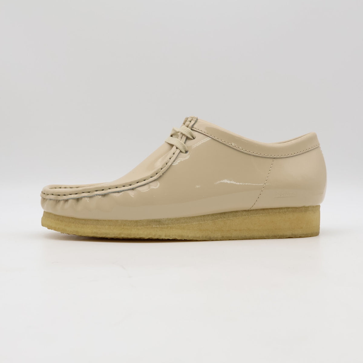 26176857 Supreme Clarks Patent Leather Wallabee Beige (Men's)