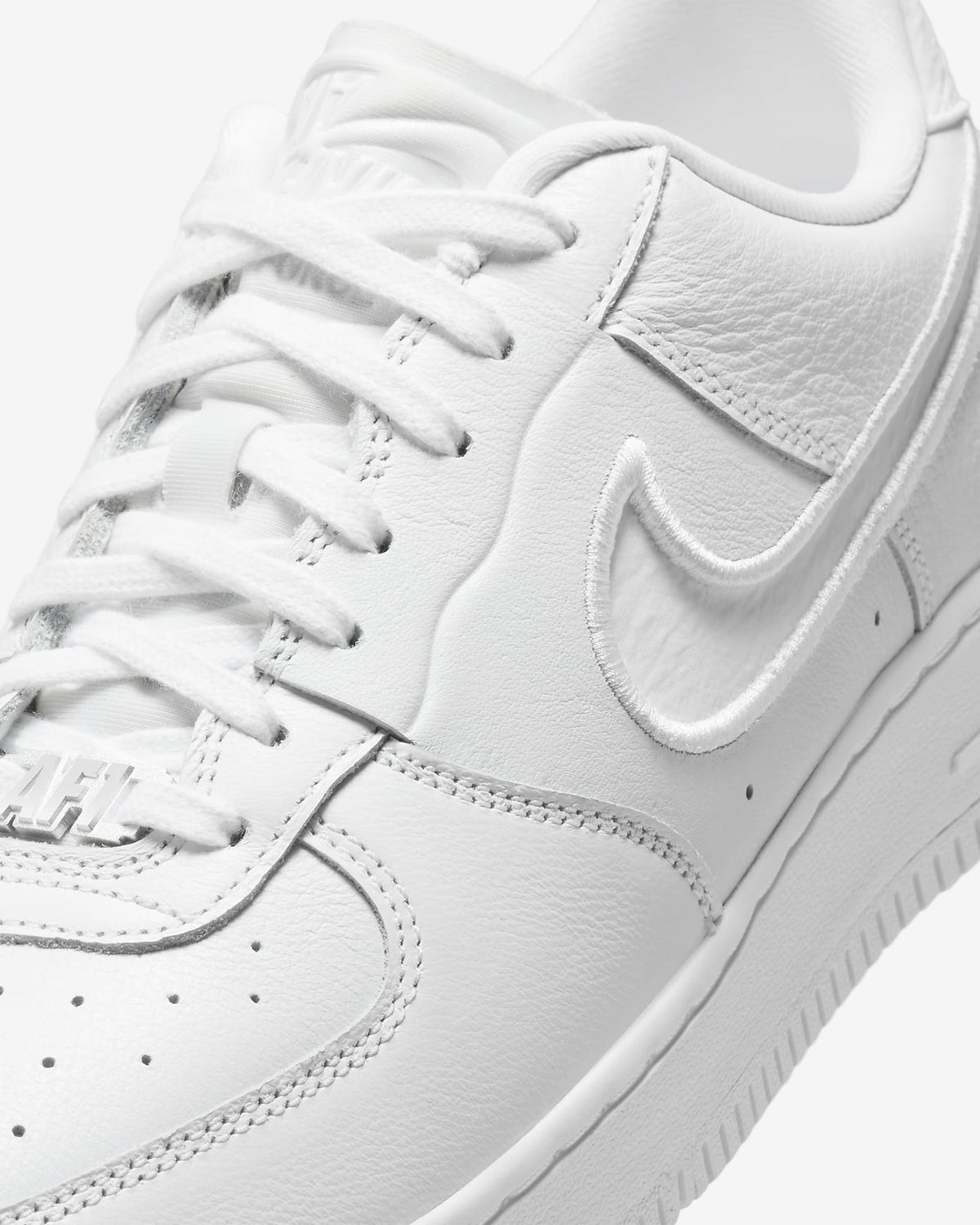 FJ7409-100 Nike Air Force 1 Dance White Metallic Silver (Women's)
