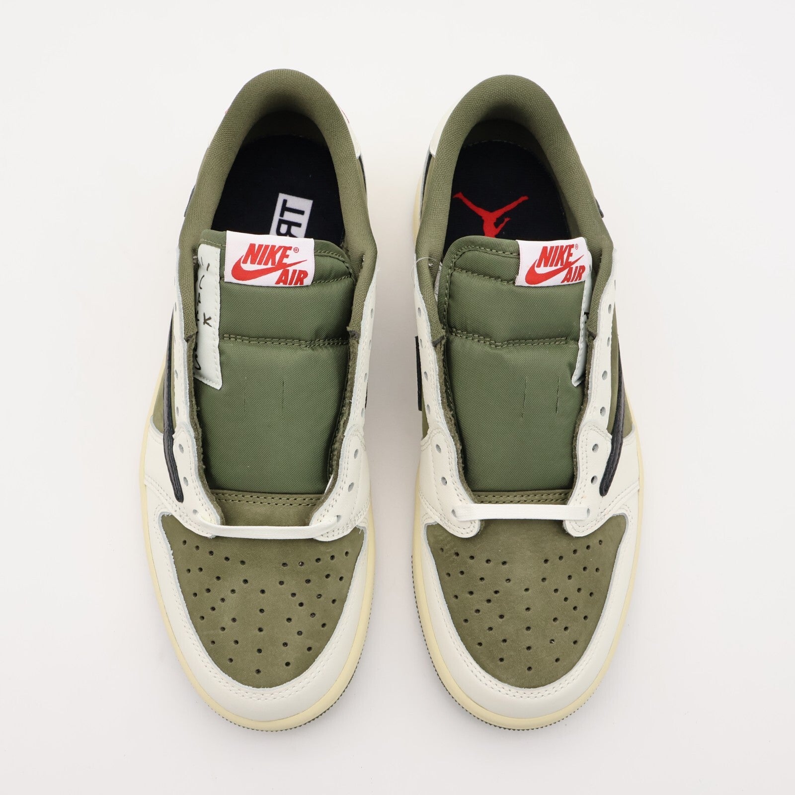 DM7866-200 Travis Scott Nike Air Jordan 1 Low OG SP Reverse Olive (Men's)