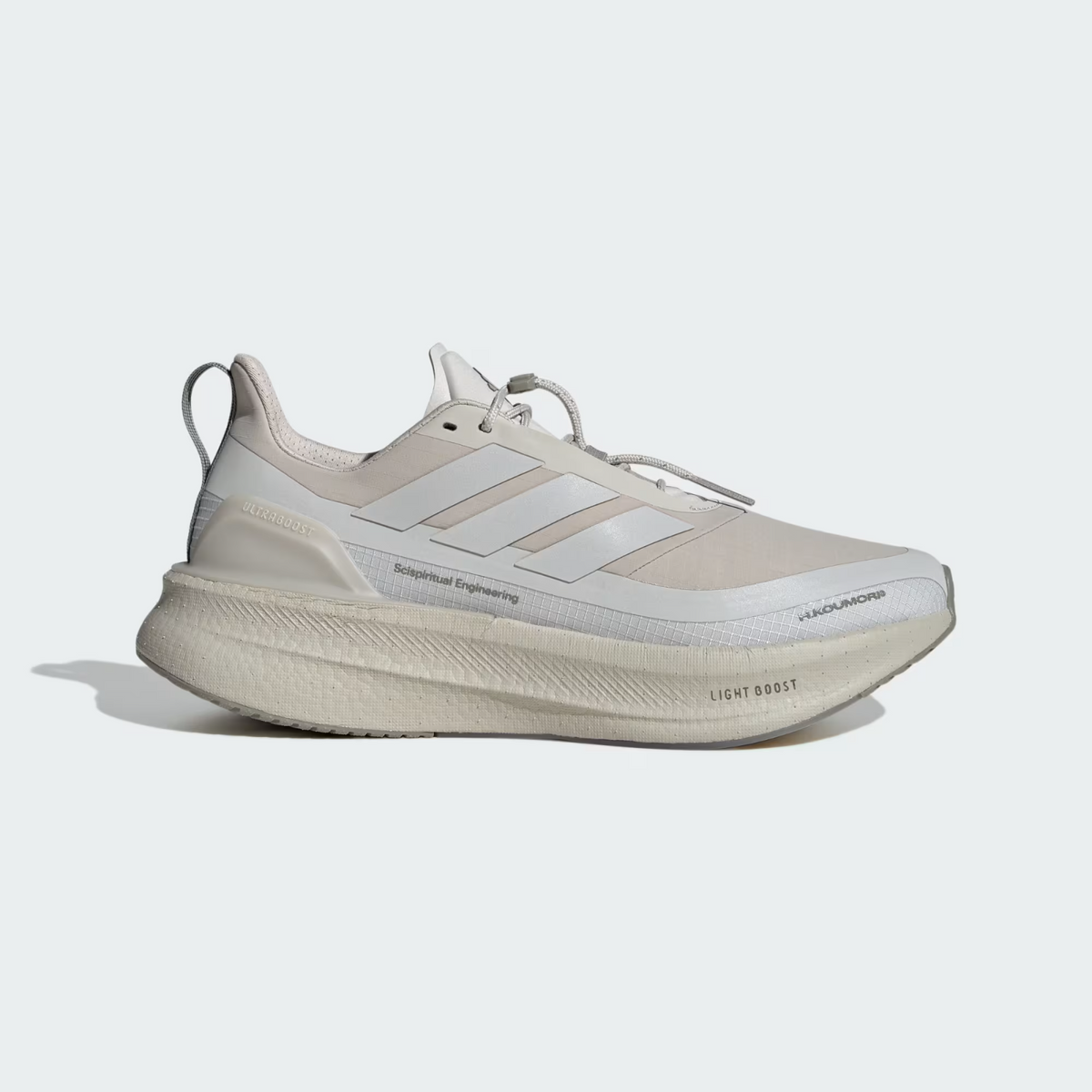JQ5387 Hermanos Koumori adidas Ultra Boost 5.0 Beige Grey One Silver (Men's)