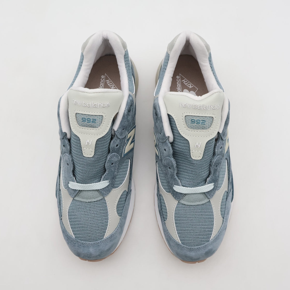 U992KT KITH New Balance 992 Aegean Blue Shadow Gray (Men's)