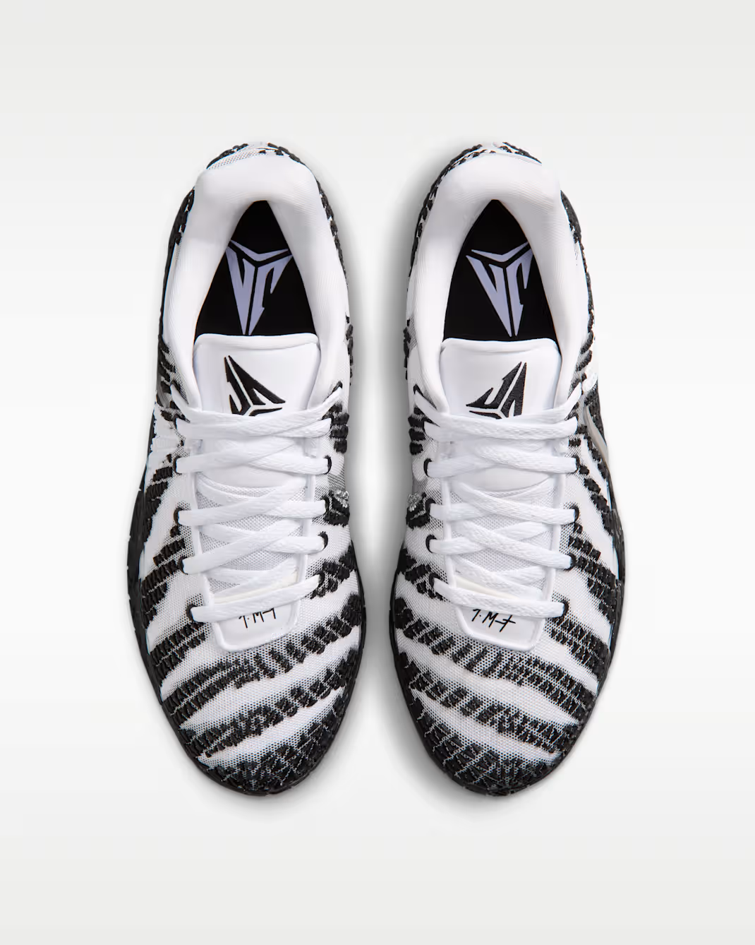 IV4426-101 Nike Ja 3 Team Bank "White/Black" (IV4426-101/IV4425-101) (Men's)