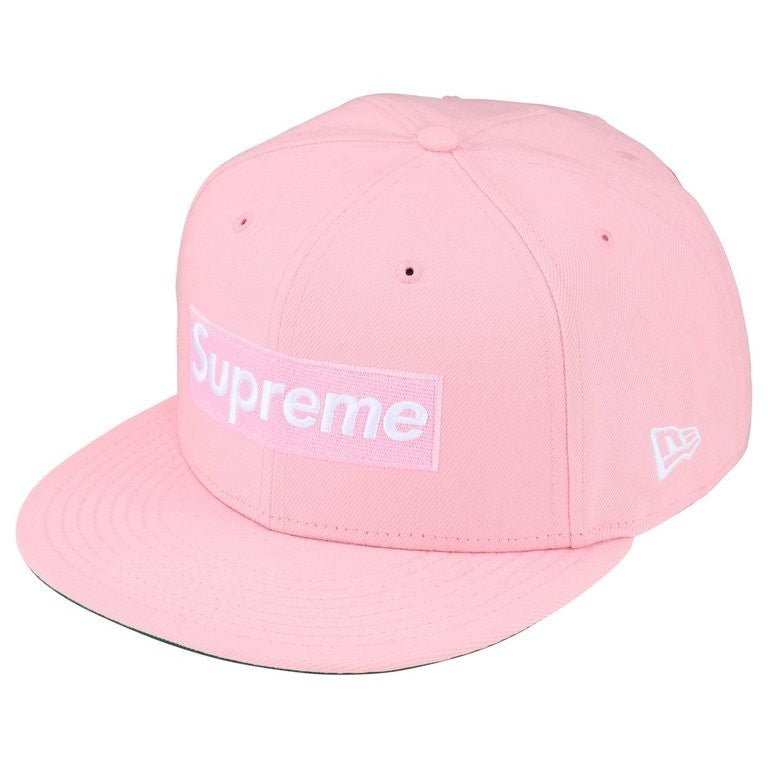 Supreme x FDNY Box Logo New Era Pink