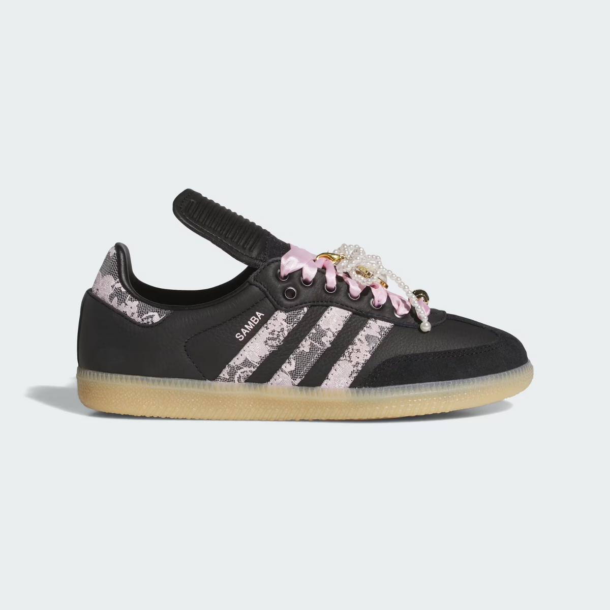 KJ6086 adidas Originals Samba LT Core Black Clear PinkBliss Bliss Pink (Women's)