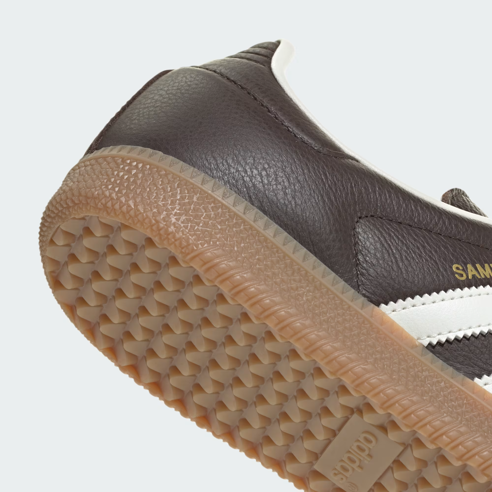 JR0891 adidas Originals Samba OG Dark Brown Off White Gum (Men's)