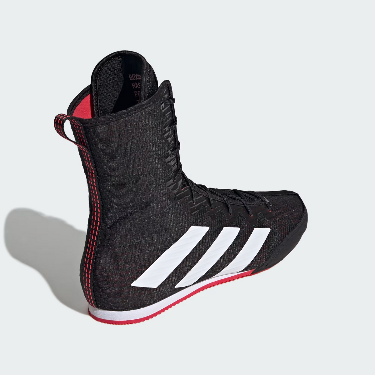 IH2730 adidas Box Hog 4 Core Black/Cloud White/Pure Ruby (Men's)