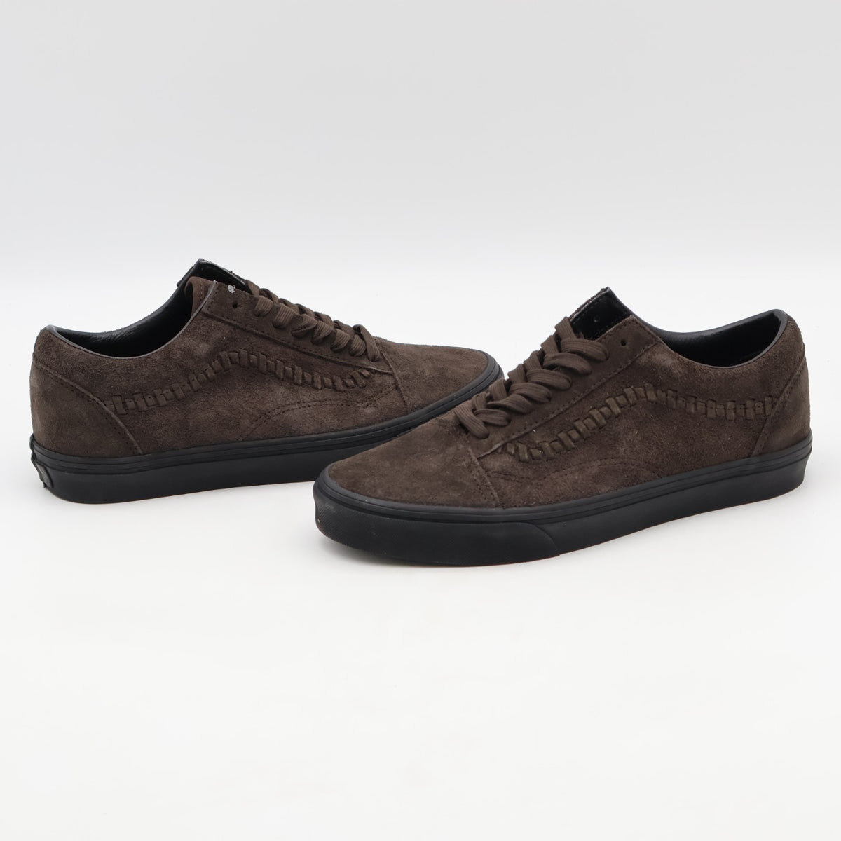 VN000D9YY49 Vans Old Skool Craft Stripe Brown Black (Men's)