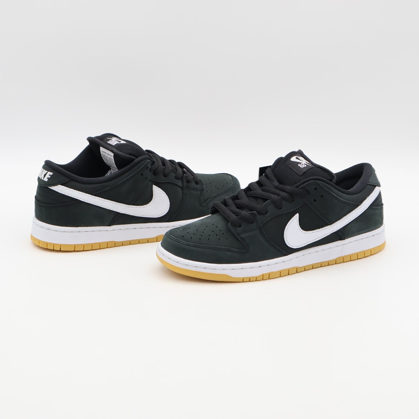 CD2563-006 Nike SB Dunk Low Pro Black White Gum Light Brown (Men's)