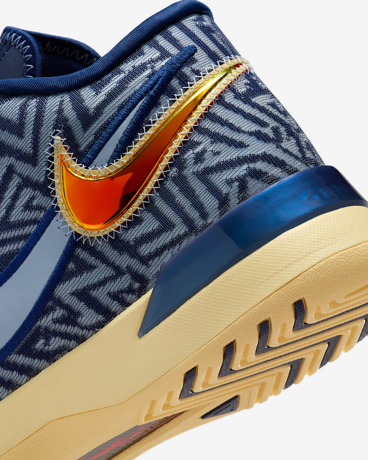 HF0711-401 Nike LeBron NXXT Genisus Midnight Navy Soft Yellow (Men's)