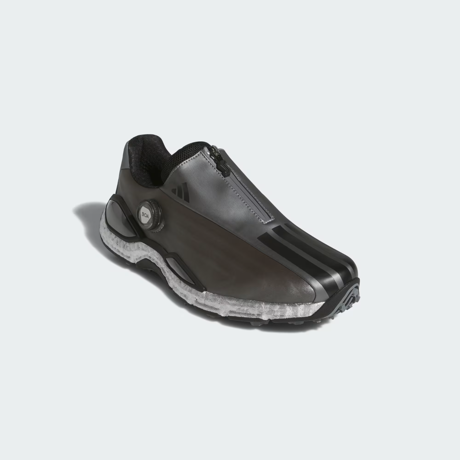 KI5741 adidas Codechaos 27 Boa Spikeless Golf "Iron Metallic/Core Black" (Men's)