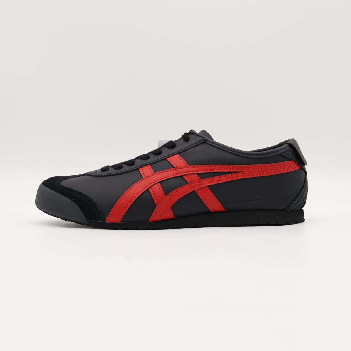 1183C102-004 Onitsuka Tiger Mexico 66 Black Classic Red (Men's)