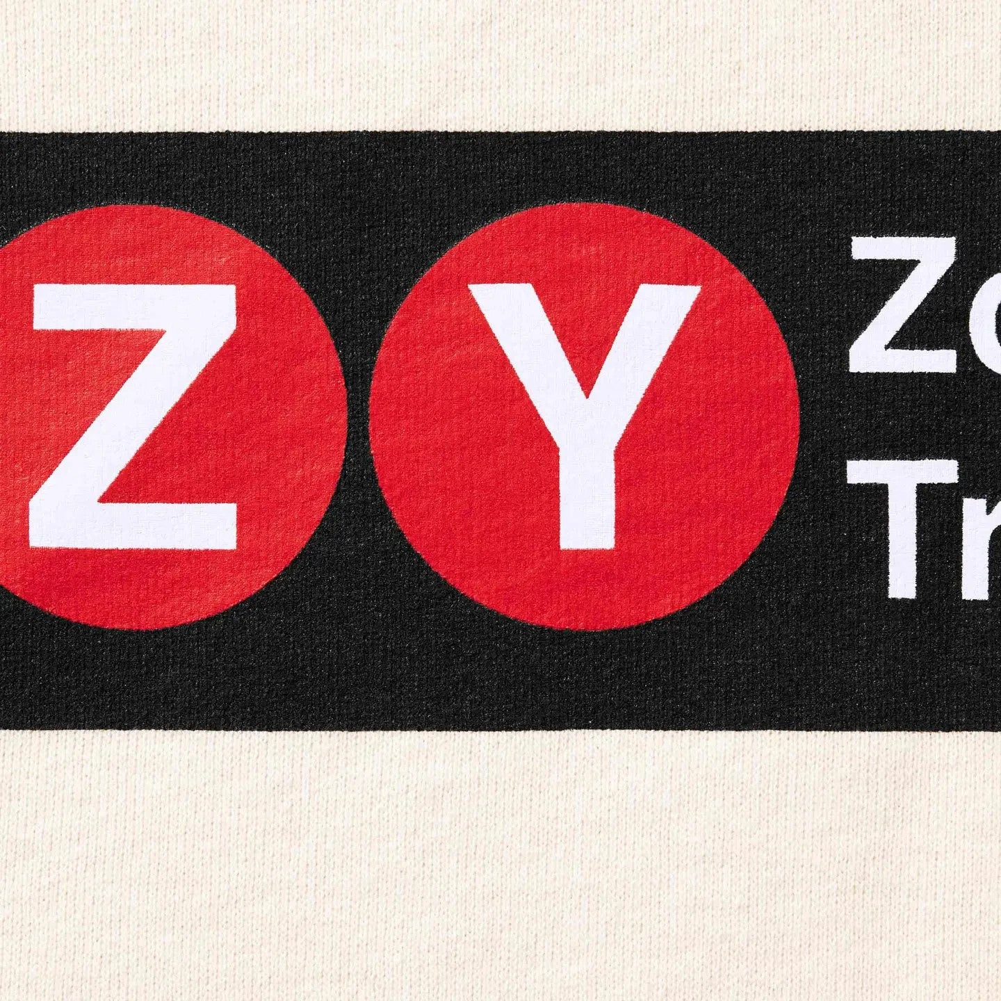 Supreme Zoo York Hooded Sweatshirt Natural