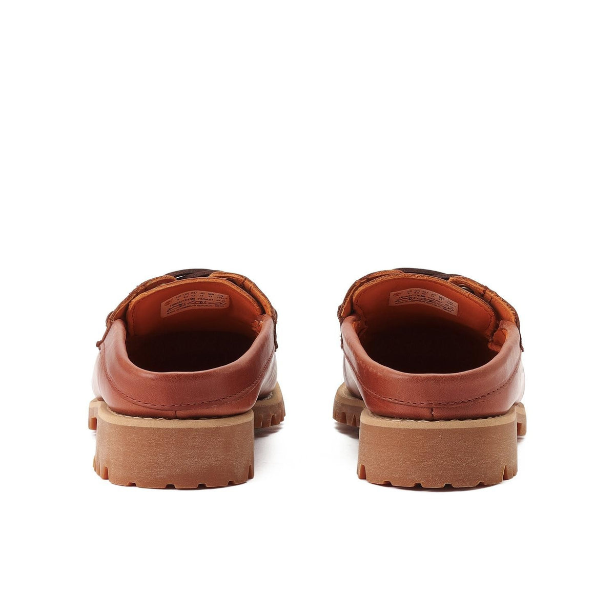 A6ETDEM6 Timberland 3-Eye Vibram Sole Mule Rust (Men's)