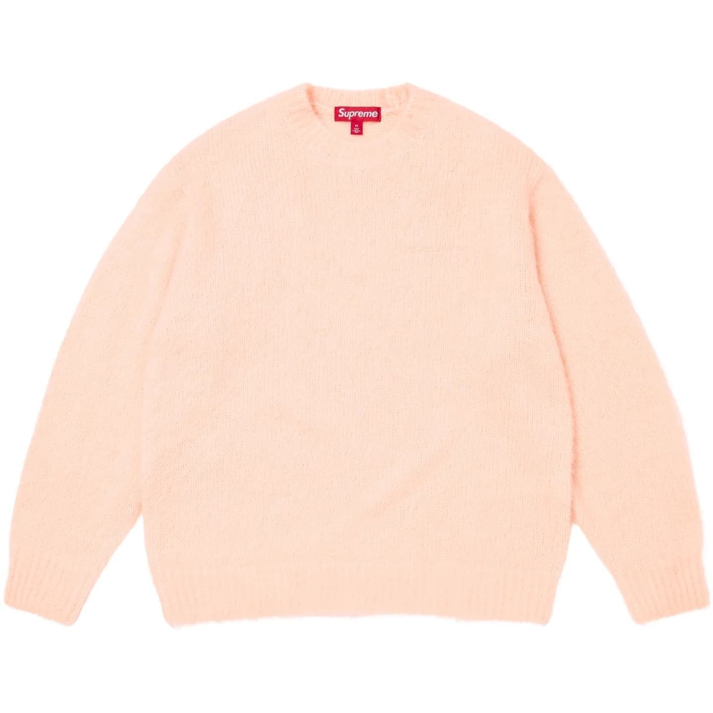 Supreme Brushed Mohair Sweater Light Pink