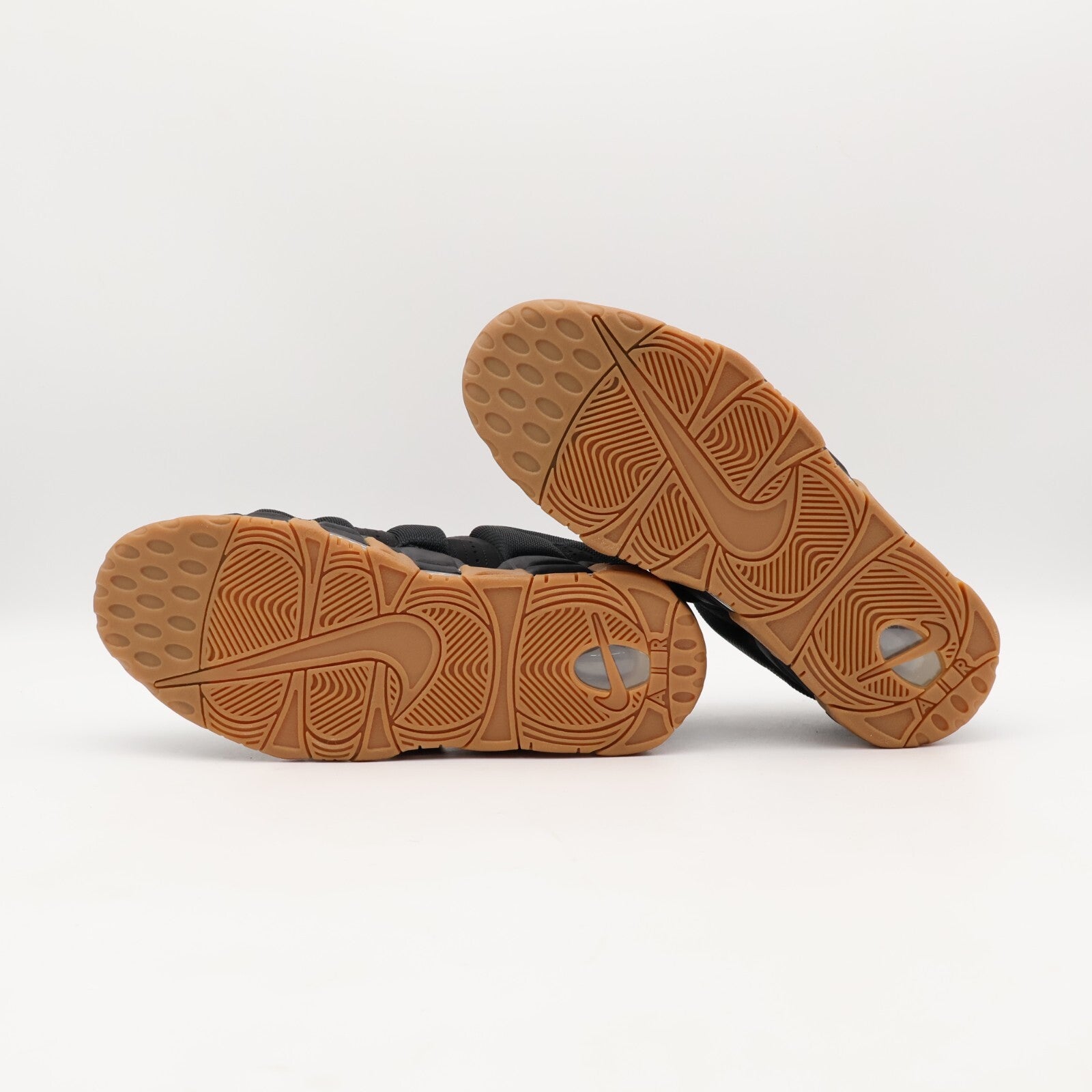 FZ3055-003 Nike Air More Uptempo Low Black Gum Medium Brown Black (Men's)