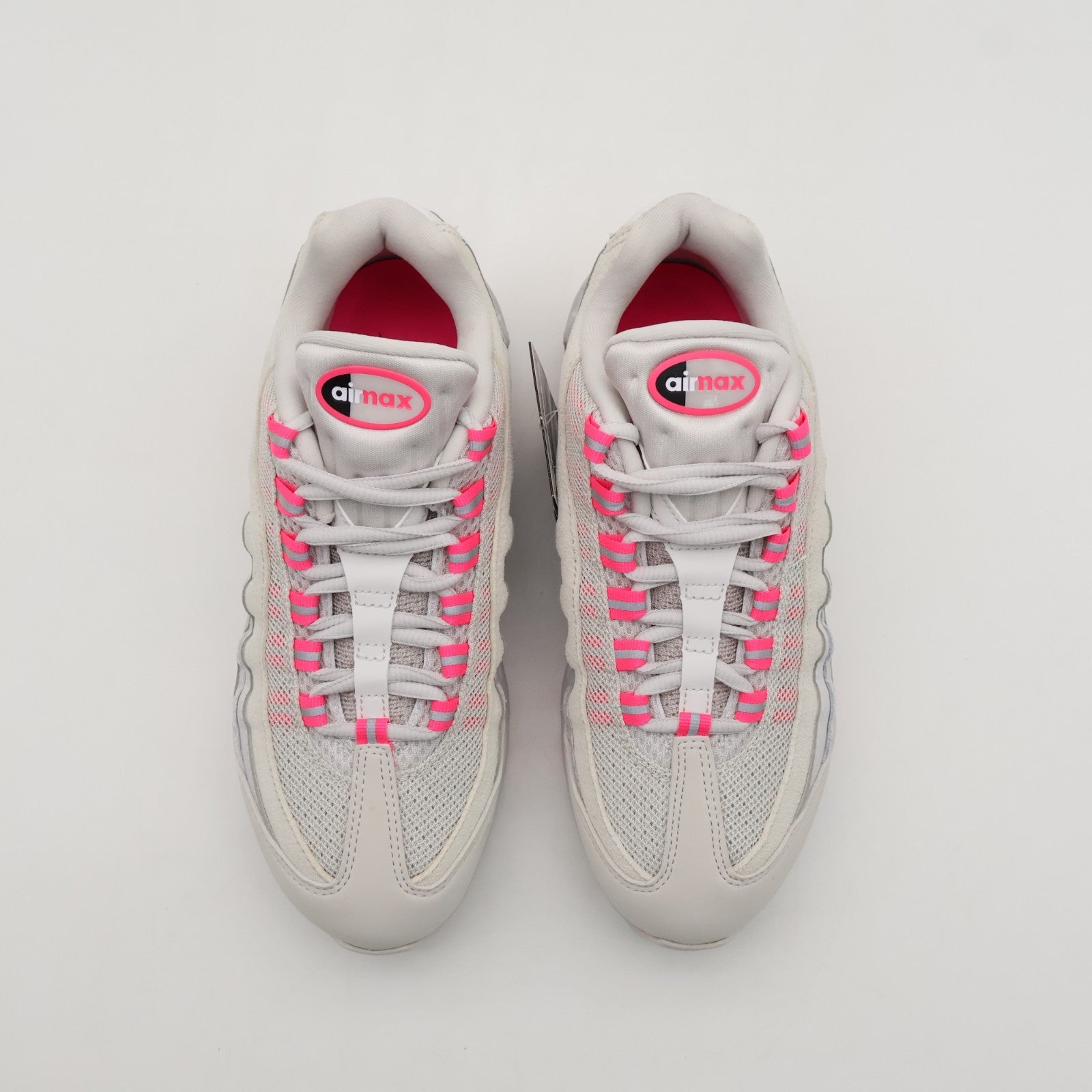 IB6396-002 Nike Air Max 95 OG Big Bubble Vast Grey Hyper Pink (Women's)