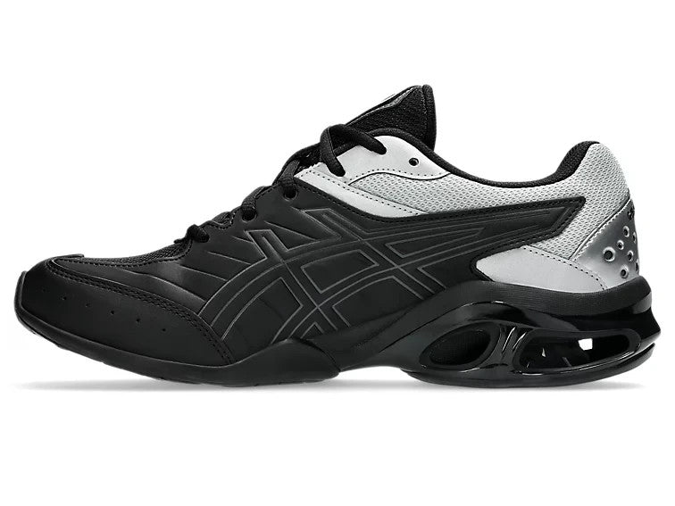 1203B051-001 Asics Gel-Kinetic FR "Black/Pure Silver" (Men's)