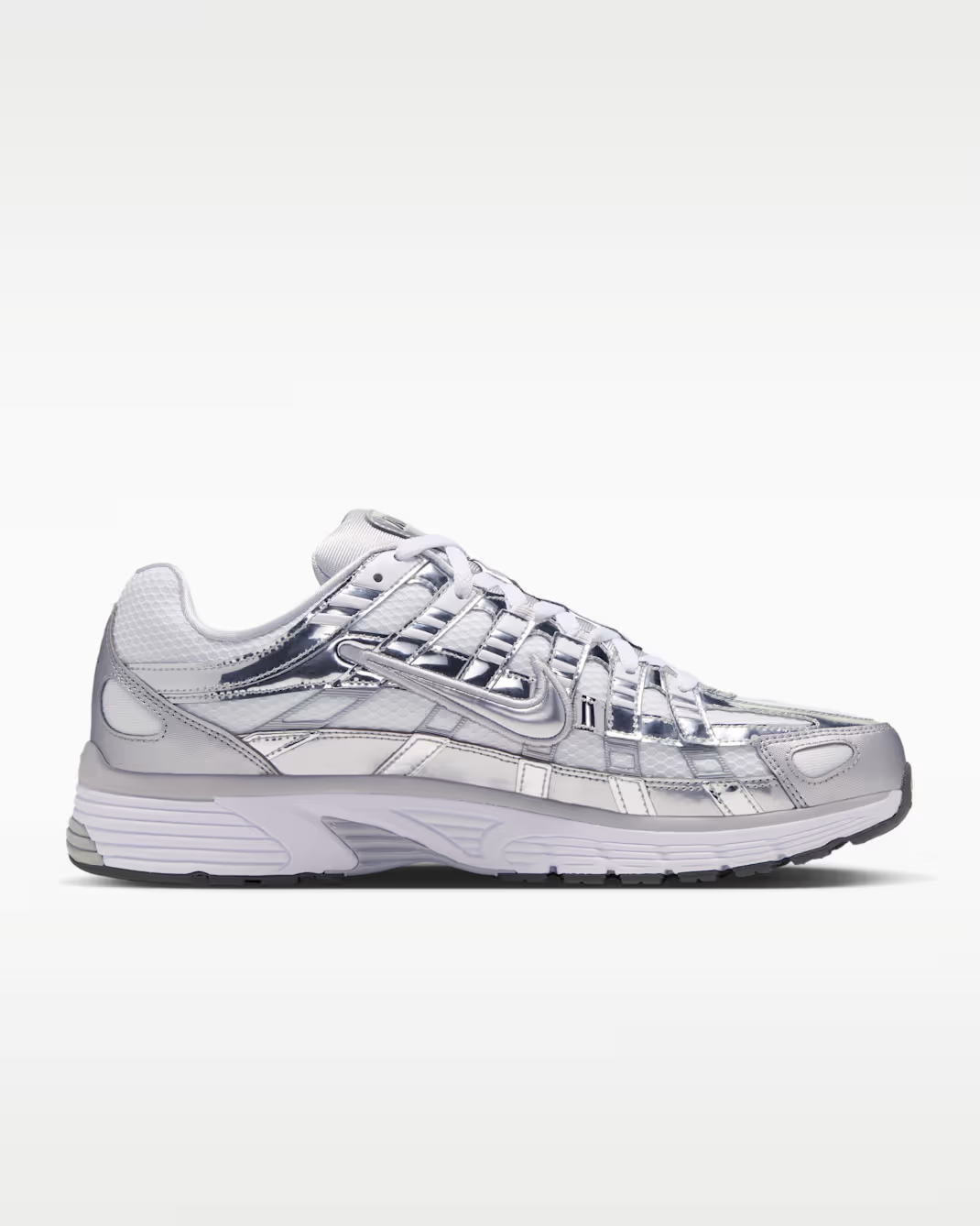 CN0149-100 Nike P-6000 "White/Metallic Silver" (Men's)