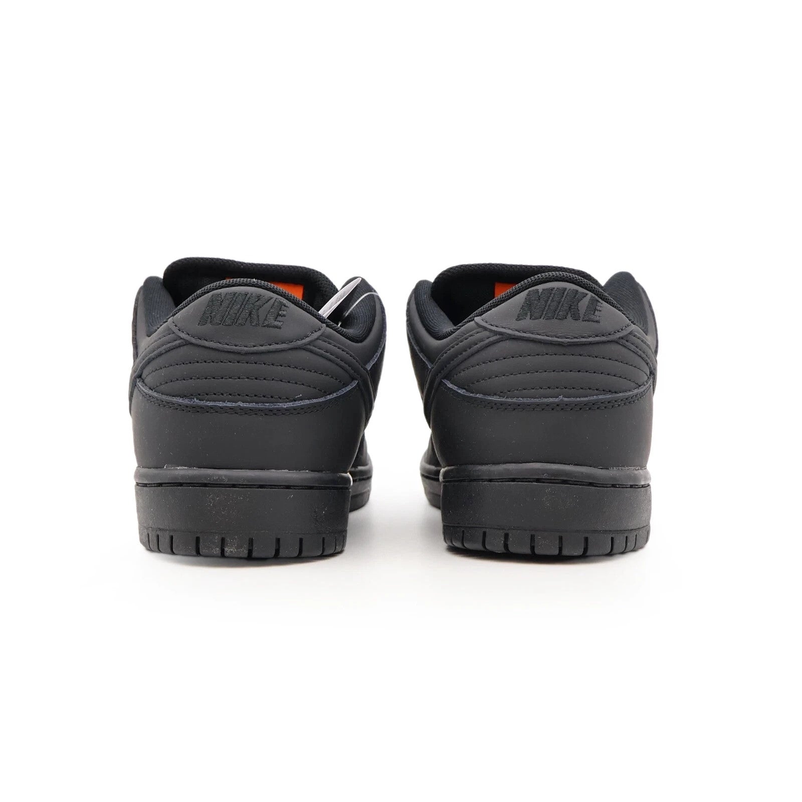 FJ1674-001 Nike SB Dunk Low Pro ISO Triple Black Anthracite Orange (Men's)