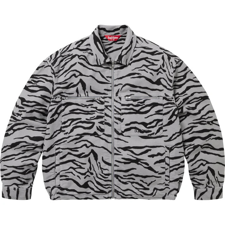 Supreme Moleskin Work Jacket Zebra