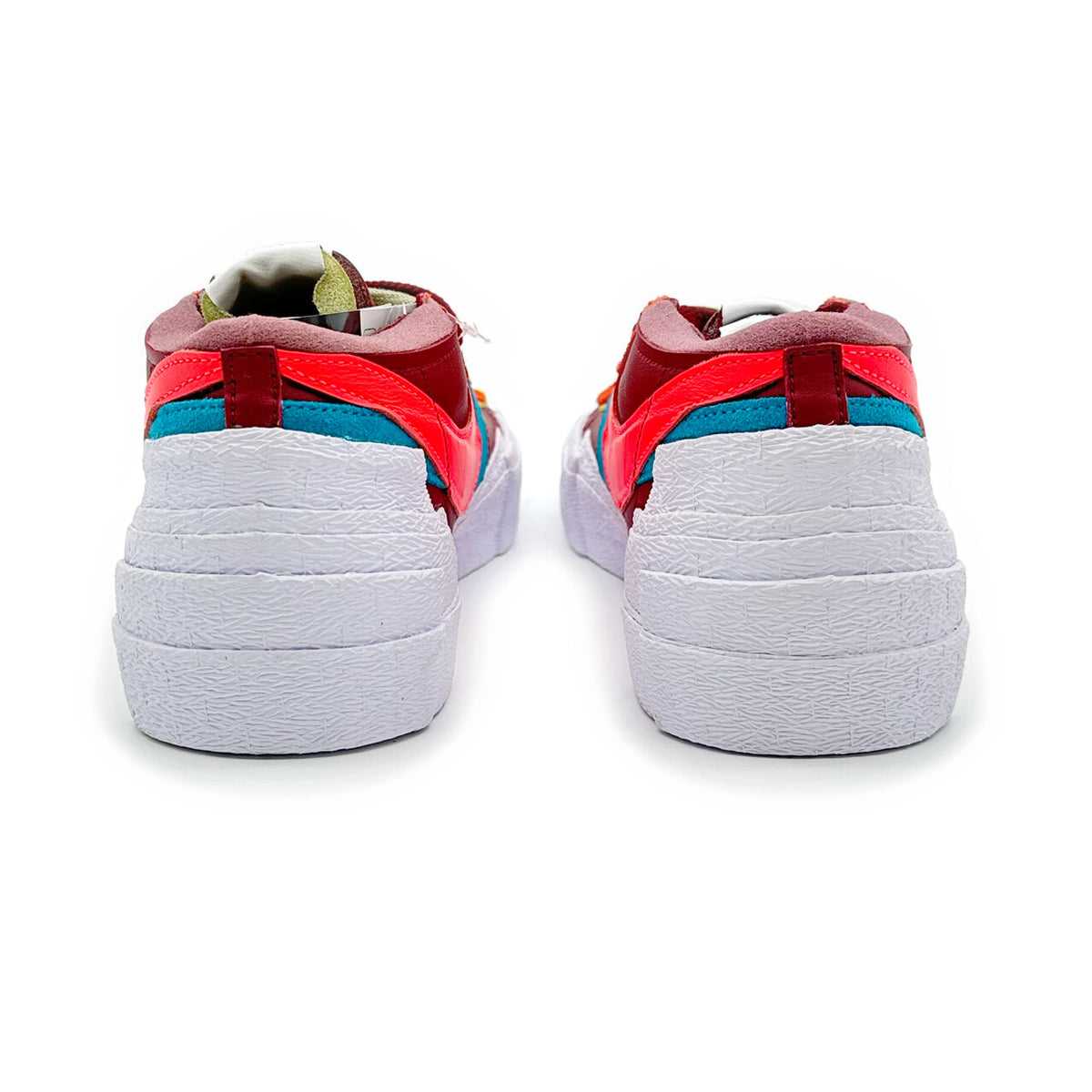 DM7901-600 KAWS sacai Nike Blazer Low Team Red White Maroon Pink Blue (Men's)