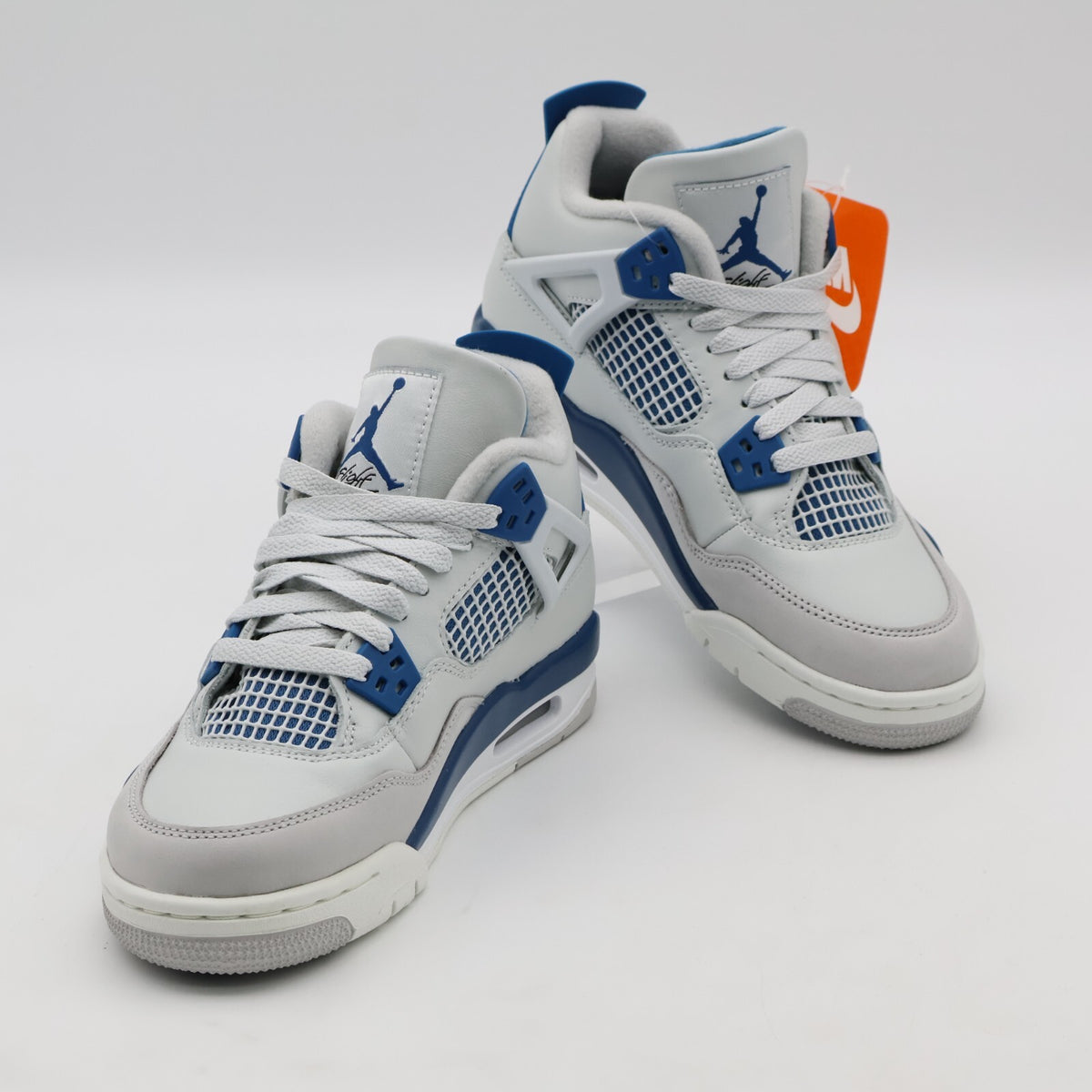 HF4281-141 Nike GS Air Jordan 4 Retro Industrial Blue
