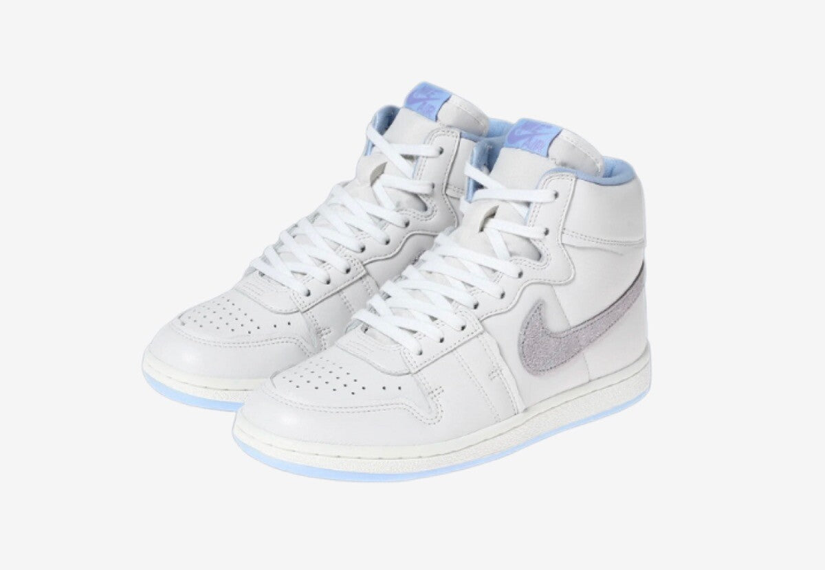 FQ4123-105 Forget-me-nots Nike Air Ship From Bud To Flower White (Women's)