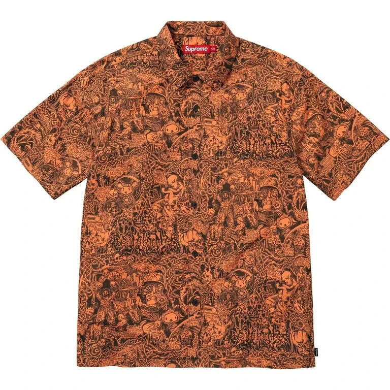 Supreme Wombat S/S Shirt Orange