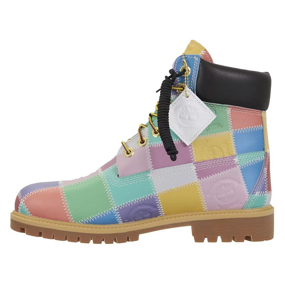 TB0A5TBZA6B Supreme Timberland Patchwork 6 Inch Premium Boot Multicolor (Men's)